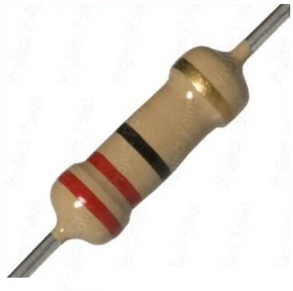 EMERGING TECHNOLOGIES 30 PCS 22 OHM 2W CARBON FILM RESISTOR 22R (CFR) Fixed Resistor