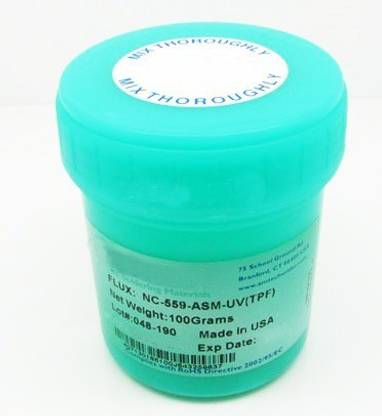 See Good NC-559-ASM-UV(TPF) Solder Flux Solder Paste for BGA Reballing Rework Welding Paste (100 g) 30 W Simple