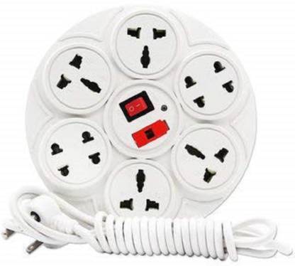 Smartsavers 8+1 Universal Multi Plug Point (Cord Length: 2.0 Meter) 8  Socket Extension Boards