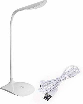 MACVL5 Rechargeable LED Desk Light with 3 Shades Touch Control Light Touch On/Off Switch Desk Lamp Children Eye Protection Student Study Reading Dimmer Study Lamp