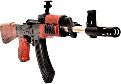 JD ENTERPRISE Ak 47 Bb Toy Gun with Extra 52 Normal Bullets Guns & Darts (Multicolor) Guns & Darts