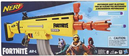 Nerf E6158 Fortnite AR-L Elite Dart Blaster Guns & Darts