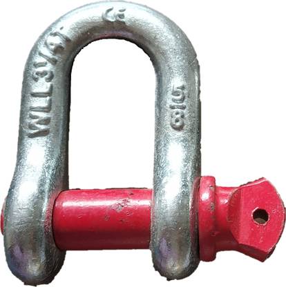 Force 4.75T D Shackle Front and Rear Mount Towing Hook