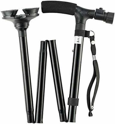 NIJEK STORE Portable old man trusty cane walking stick with ultra light handle Walking Walking Stick