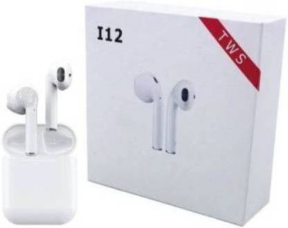 BRICKFIRE Premium I12 Twins Bluetooth Headset Wireless Earbuds with charging case B63 Bluetooth