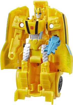 TRANSFORMERS Bumblebee Cyberverse Adventures Action Attackers: 1-Step Bumblebee Figure, Sting Shot Action Attack, 4.25-inch