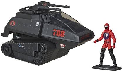 G.I. Joe Retro Collection Cobra H.I.S.S. Toy Vehicle with 3.75-Inch-Scale Cobra H.I.S.S. Driver Action Figure