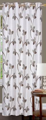 Brand Roots 213 cm (7 ft) Polyester Room Darkening Door Curtain Single Curtain