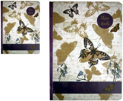 NIGHTINGALE SLAM BOOK B A5 Notebook Ruled 160 Pages