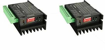Cam cart CNC Single Axis 4A TB6600 Stepper Motor Drivers Controller ( Pack of 2 ) Power Supply Electronic Hobby Kit