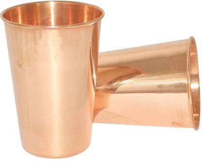 Crafting Bear (Pack of 4) CB Copper Glass_06 Glass Set Water/Juice Glass