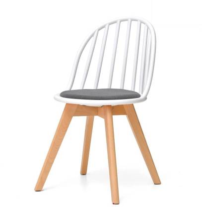 TeakBliss Engineered Wood Living Room Chair