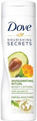 DOVE Nourishing Secret Invigorating Ritual Body Lotion with Avocado & Calendula