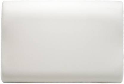 The White Willow Standard Size Cervical Contour Memory Foam Solid Orthopaedic Pillow Pack of 1