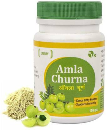 Uniray Amla Powder Boosts Immunity | Purifies Blood | Relieves From Constipation | Improves Eyesight | 100% Natural