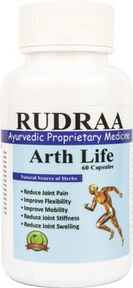 Rudraa Arth Life Capsules for joint pain and joint stiffness for better flexibility and mobility