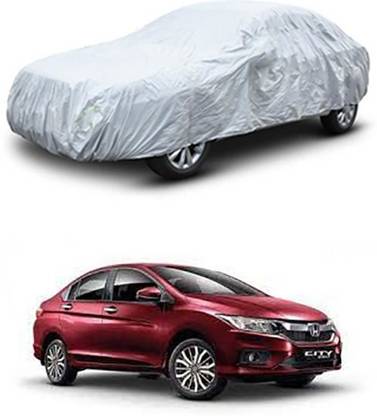 WildKraftZ Car Cover For Honda City i-Vtec (Without Mirror Pockets)