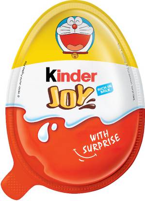 Kinder JOY Diwali Edition with Doraemon Surprises 2 x Multipack of 4 Truffles