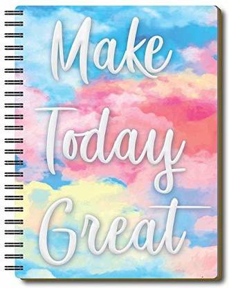 Nourish Daily Planner A5 Planner/Organizer Ruled 75 Pages