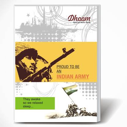 Dhoom 168 Pages A4 Note Book | Pack of 6 | Single Line Ruled A4 Size | 29 x 21 CM | A4 Registers | Notebook Copy for Students of School, College and Office Use | Combo Set of Notebooks Or Long Register A4 Notebook Single Line Ruled 168 Pages