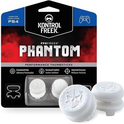 KontrolFreek CONTROLLER ANALOG FPS Extenders Thumbstick PHANTOM Thumb Stick with 2 High Rise Convex for ps4  Gaming Accessory Kit
