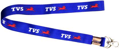 TVS logo id card fabric long tag keychains Locking Hook Lanyard