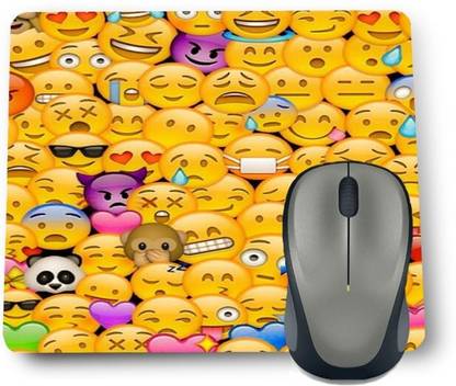 SKY DOT emoji smiley Mousepad