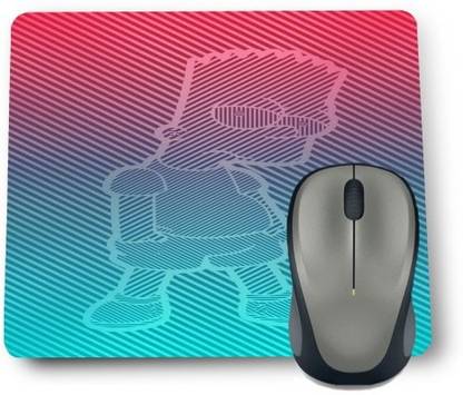 SKY DOT the simpsons Pattern Non Slip Base Mousepad