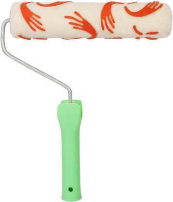 Kayra Decor bloom 9" Designer Roller For Wall Painting, Embossed Roller For Wall Painting APR 16 9 inch Bloom Design Paint Roller