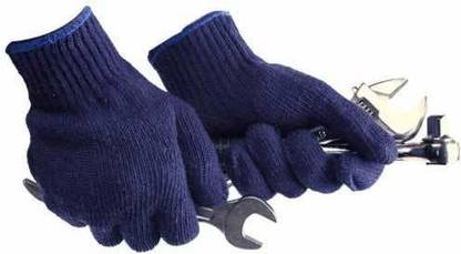 TECHOMANIA Protect fingers, palm &hand from possible hurts in industrial, agricultural, construction working situations. Wonderful protective work gloves for workers, carpenter, house painter, electrician Latex  Safety Gloves