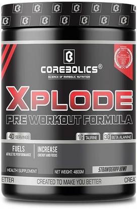 Corebolics SCIENCE OF ANABOLIC NUTRITION Xplode Pre Workout Formula Protein Shake