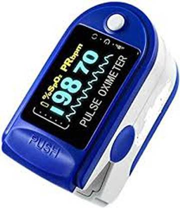 C-Care Contec Pulse Oximeter CMS 50D (Blue, White) 100 % Genuine Pulse Oximeter
