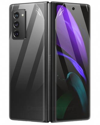 CASE CREATION Screen Guard for Samsung Galaxy Z Fold 2 7.6-Inch Full Edge to Coverage Front and Back Panel Protect