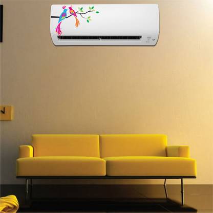 K2A Design 49 cm Multi Color Decorative Air conditioner Sticker - AC ...
