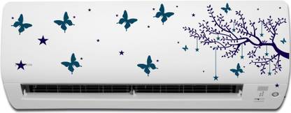 Psychedelic Collection 32 cm Multi Color Decorative Air conditioner ...