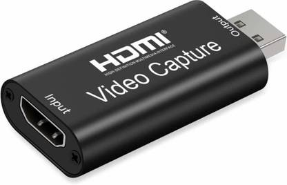 LipiWorld Game Capture Cards Audio Video Capture Cards 1080P HDMI to USB Record to DSLR Camcorder Action Cam,Computer for Gaming, Streaming, Teaching, Video Conference or Live Broadcasting - USB 2.0 USB Adapter