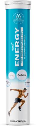 ULTRAVEDA Ultra EnergyCaffeine L- Carnitine L- Arginine Zinc Vitamin C, E Effervescent tab