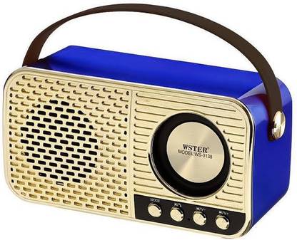 RETRACK WSTER WS-3138 Wireless Bluetooth Speaker Support FM Radio, MP3, USB & TF Card 5 W Bluetooth Speaker