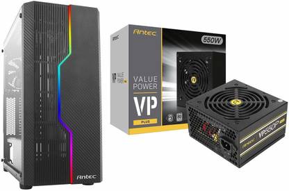 Antec NX230 NX Series-Mid Tower Gaming Cabinet Computer case with 550W PSU Mid Tower Cabinet