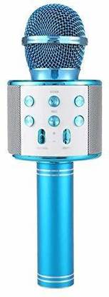 TEJANI ENTERPRISE Multifunction Handheld Bluetooth Singing Mike | Speaker Memory card and USB support For All iOS/Android Smartphones | Microphone Stand Mike with Speaker (Blue) 2 Car Dash Switch Panel