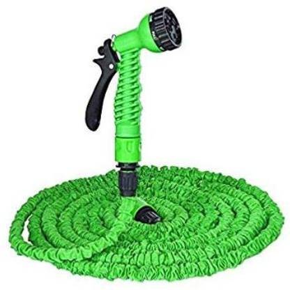 YUKI Expandable Magic Hose Pipe 50 Ft/15 M for Use Garden Wash Car Bike With Spray Gun MHP10 Spray Gun