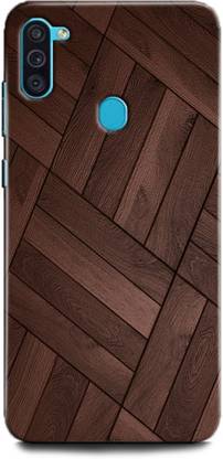 INDICRAFT Back Cover for Samsung Galaxy M11 WOOD, BROUNE WOODEN, TEXTURE, PATTERN