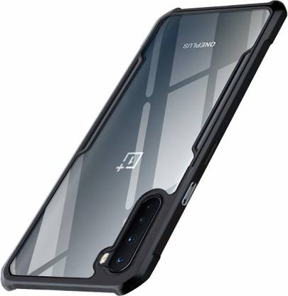 Mobikit Back Cover for Oneplus Nord Transparent Hybrid Hard PC Back TPU Bumper Impact Resistant Case