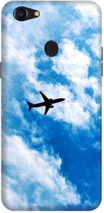FULLYIDEA Back Cover for Oppo F5, pattern, flight, plane, sky, aeroplane, morning