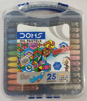 DOMS OIL PASTEL 25 SHADES 19 mm OIL PASTEL 25 SHADES