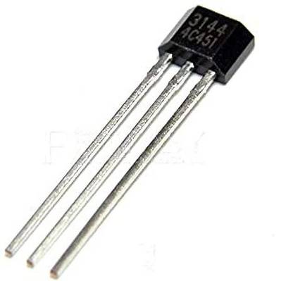 sl electro hall effect sensor digital switch model- a3144 (100 pcs) Electronic Components Electronic Hobby Kit