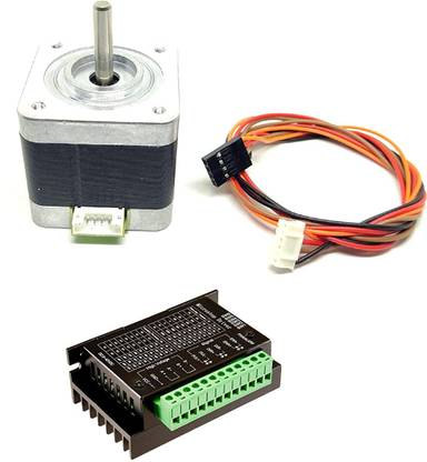 INVENTO 1Pcs Nema 17 Stepper Motor 4 Kg-cm + TB6600 stepper motor driver 32 segments Automotive Electronic Hobby Kit