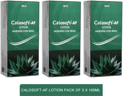 Calosoft-AF lotion - best face cream for extremely dry skin(pack of 3)100ml
