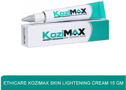 ethicare Kozimax skin lightening cream - best skin lightening cream for hyperpigmentation 15g