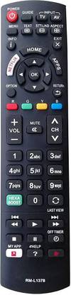 LipiWorld RM-L1378 Hexa Boost Netflix Function LED LCD Remote Control Pana-Sonic Remote Controller